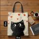 Шопер "Кіт у серцях" SHOP-022 фото 3